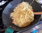 A picture of step 3 of Spicy Takeout-Style Kung Pao Shrimp Pasta.