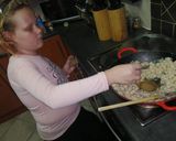 A picture of step 3 of Caitlin Chicken Coconut Curry.
