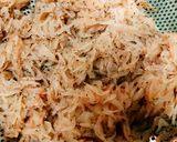 Hình bước làm 1 của món Rau Cải Cúc (Tần Ô)Xào Ruốt