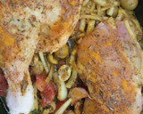 Foto del paso 2 de la receta: Pollo al horno con verduras