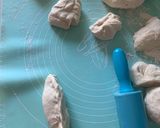 Фото кроку 3 до Пирожки бездрожжевые постные с картофелем.