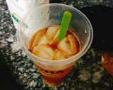Hình bước làm 2 của món Trà đào machiato