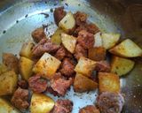 आलू बड़ियां कि सब्जी (aloo wadiyan ki sabzi recipe in Hindi) रेसिपी चरण 2 फोटो