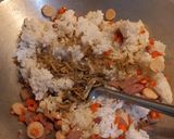 Foto langkah ke 3 dari resep Nasi Goreng Teri Kampung.