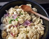 Une image de l'étape 3 de °Tortellinis au chèvre et miel°.