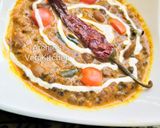 A picture of step 3 of Dal Makhani.