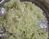 A picture of step 1 of Dudhi bhopala uttapam.