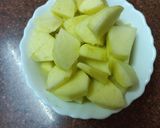 A picture of step 1 of Vanilla ice cream 🍦 (apple flavour).