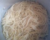 A picture of step 3 of Vegetable spaghetti #themechallenge.