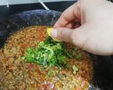 A picture of step 10 of Tawa fry qeema.