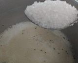 A picture of step 1 of Masala chai.