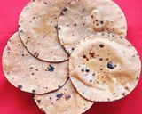 A picture of step 3 of Quinoa Flour Roti.