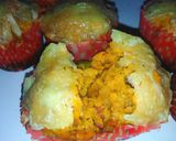 A picture of step 9 of Pizza muffins.