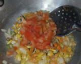 A picture of step 2 of Oats upma.