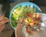 รูปขั้นตอนการทำที่ 8 ของ ยำไข่เยี่ยวม้าคะน้ากรอบ🥚🐴