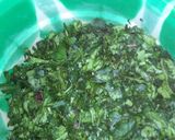 A picture of step 1 of Okro soup.
