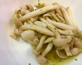 青醬拌肉片白精靈菇的食譜步驟2照片