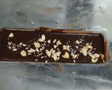 A picture of step 6 of Peanut butter chocolate bar.