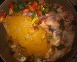 A picture of step 1 of Ram-Head pepper soup.