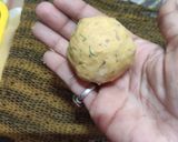 A picture of step 3 of Barley ka spicy chilla.