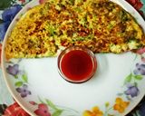 ভেজিটেবল চীজ অমলেট(Vegetable cheese omelette recipe in Bengali) রেসিপির ধাপ 7 ছবি