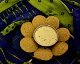 A picture of step 6 of Protein Rich Moong Dal Flour Idli.