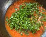 A picture of step 5 of Arriabbata Sauce on Pan seared Chicken.