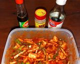 Foto langkah ke 2 dari resep Kimchi lobak.