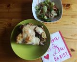 Moussaka, muszaka (rakott padlizsán) 🍆🍅🥔🐮🥛🧀🏛🍽 recept fázis 16 fotója