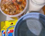 Foto langkah ke 1 dari resep Agar Agar Peach Gum.