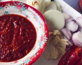 Gambar langkah 1 resipi Ikan bawal masak sambal.