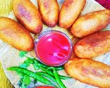 ब्रेड रोल (Bread roll recipe in Hindi) रेसिपी चरण 7 फोटो