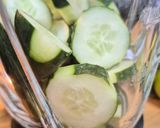 Foto del paso 1 de la receta: Zumo refrescante de pepino, hierbabuena, lima y Tajín