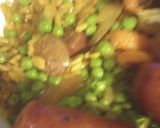 A picture of step 3 of Yellow Rice and Sausage 2023.