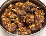 A picture of step 15 of Eggless Chikoo Cake.