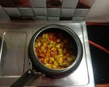A picture of step 3 of Bottle gourd and chana dal sabji.