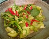 Foto langkah ke 3 dari resep Oseng Ikan Asin Tawes Cabe.