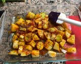 Foto del paso 3 de la receta Pollo al horno con tomate, semana 28 de embarazo