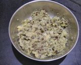 A picture of step 3 of Pani Puri.