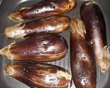 Foto del paso 1 de la receta: Berenjenas rellenas de setas de monte