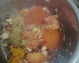 A picture of step 3 of Shahi paneer.