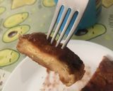 Foto del paso 4 de la receta: Torrijas de chocolate y naranja, con panecillos de leche