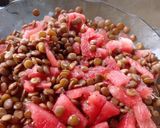Foto del paso 3 de la receta: Acompañamiento de Lenteja y Sandía