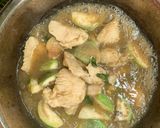 รูปขั้นตอนการทำที่ 3 ของ แกงเขียวหวานอกไก่ สูตรปรุงน้อย ใส่กะทิน้อย