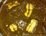 A picture of step 12 of Palak Paneer.