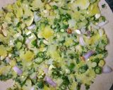 A picture of step 3 of Dry fruits Parathas.