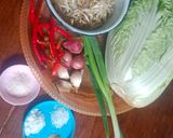Foto langkah ke 1 dari resep Tumis Tauge Sawi Putih.