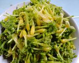 Foto langkah ke 1 dari resep Tumis bunga pepaya pedas + tongkol - tidak pahit (khas Manado).