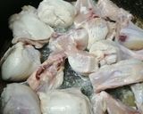 A picture of step 1 of Chicken karahi (lahori style).