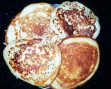 A picture of step 4 of Banana Pancakes.